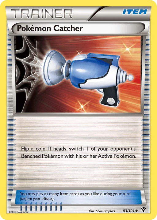 Pokemon Catcher (83/101) [Black & White: Plasma Blast] - for just $0.35! 