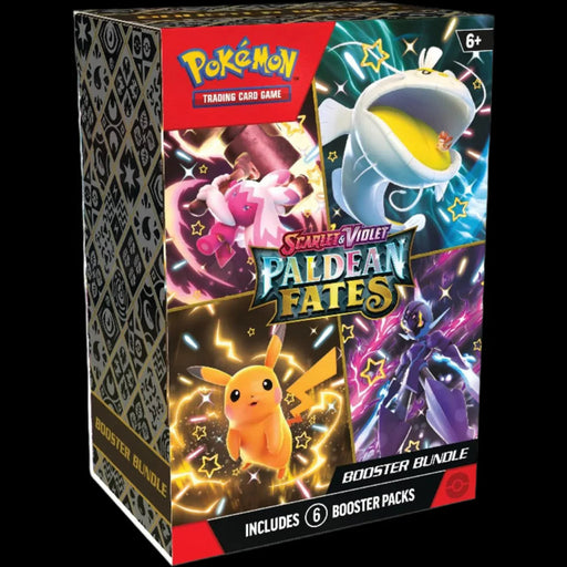 Scarlet & Violet: Paldean Fates - Booster Bundle | Shop Retro Video Games and More Retro Gaming of Denver Scarlet & Violet: Paldean Fates - Booster Bundle | Shop Retro Video Games and More Retro Gaming of Denver