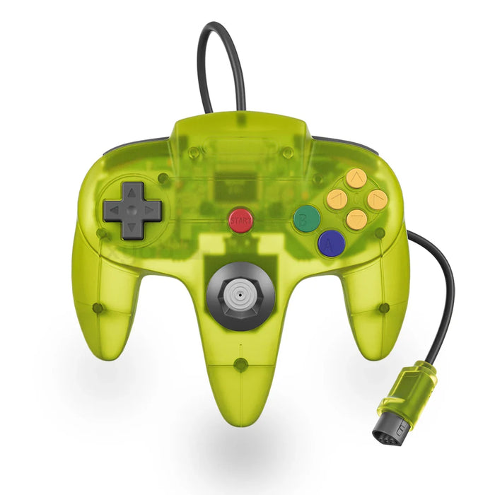 PROTO64 Wired Controller for Nintendo 64 (N64) [Electric Green] – Nintendo 64 Accessory (N64) - for just $19.99! 