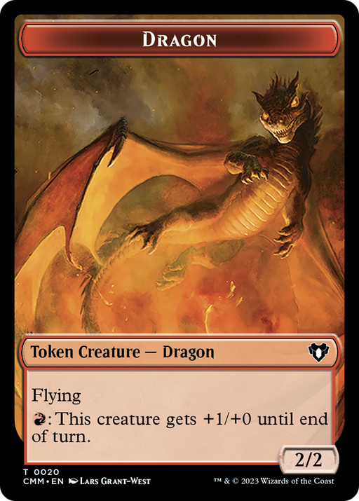 Dragon Token (20) [Commander Masters Tokens] - Just $3.50! Shop now at Retro Gaming of Denver