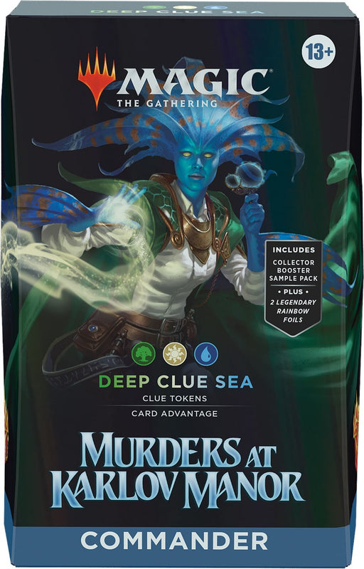 Murders at Karlov Manor - Commander Deck (Deep Clue Sea) - for just $34.95! 