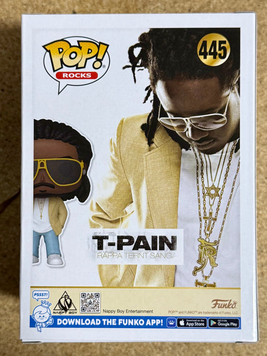 Funko Pop! Rocks T-Pain #445 Rappa Ternt Sanga 2024 Nappy Boy Entertainment - for just $13! 