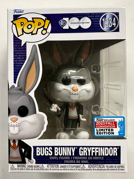 Funko Pop! Animation Gryffindor Bugs Bunny #1334 Looney Tunes X Harry Potter NYCC 2023 Fall Con Exclusive - for just $13! 