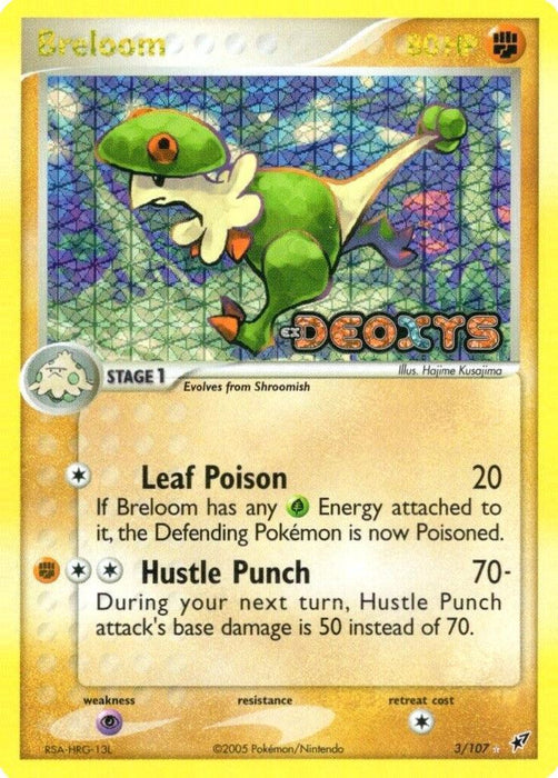 Breloom (3/107) (Stamped) [EX: Deoxys] - for just $12! 