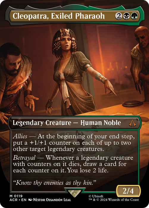 Cleopatra, Exiled Pharaoh (ACR-119) - Assassin's Creed (Borderless) - for just $1.58! 