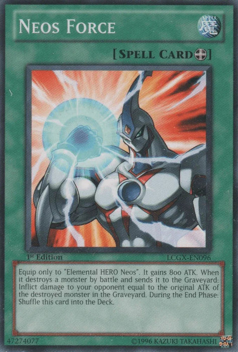 Neos Force [LCGX-EN096] Common - for just $0.20! 