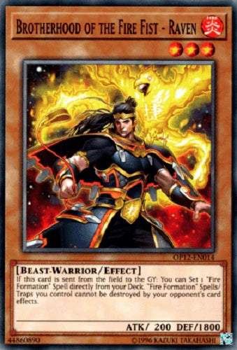 Brotherhood of the Fire Fist - Raven [OP12-EN014] Common - for just $0.10! 