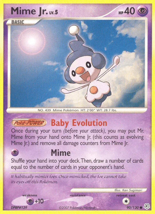 Mime Jr. (90/130) [Diamond & Pearl: Base Set] - for just $0.40! 