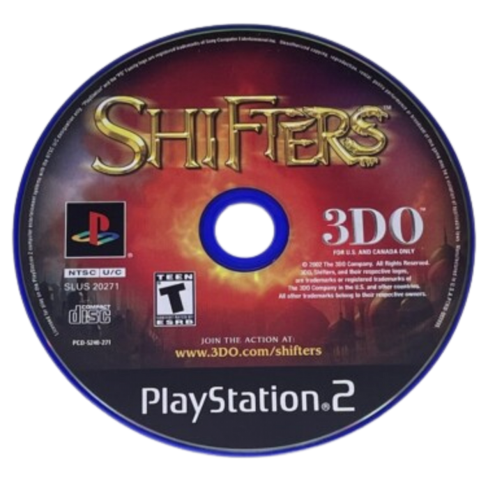 Shifters – PlayStation 2 (PS2) - for just $0! 