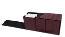 Ultra PRO: Suede Collection - Alcove Vault (Ruby) - for just $0! 