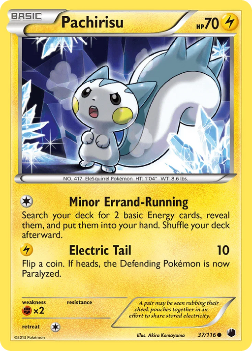 Pachirisu (37/116) [Black & White: Plasma Freeze] - for just $0.20! 