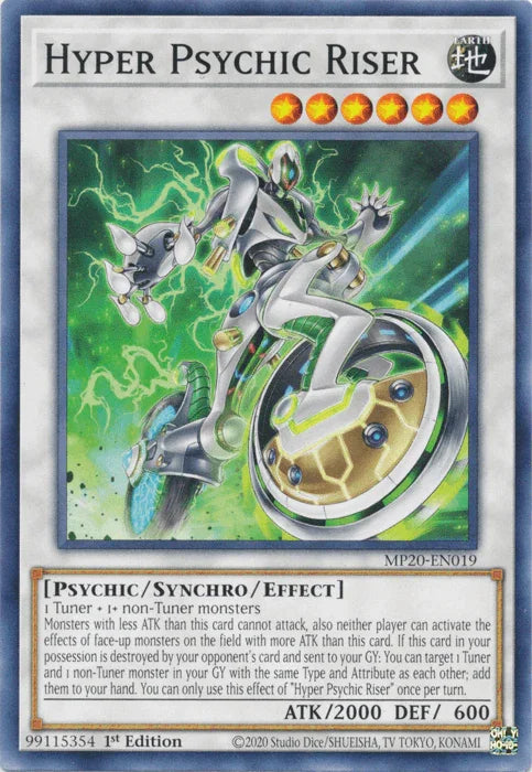 Hyper Psychic Riser [MP20-EN019] Common - for just $0.10! 