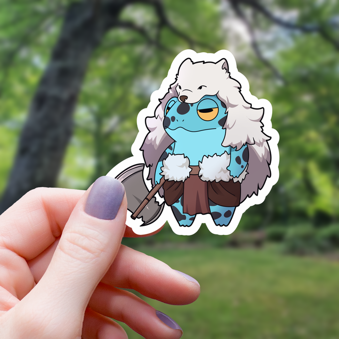 Barbarian Tabletop RPG Class Sticker - 3" - for just $3.50! 