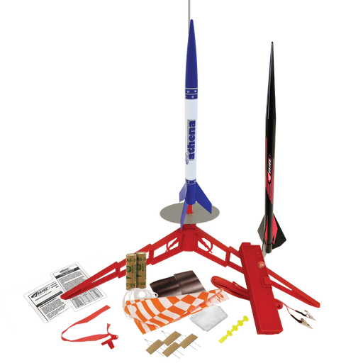 Athena X Starter Set Rocket-Building Kit, Beginner Flying-Rocket-Model Kit for Ages 10+ - for just $49.49! 