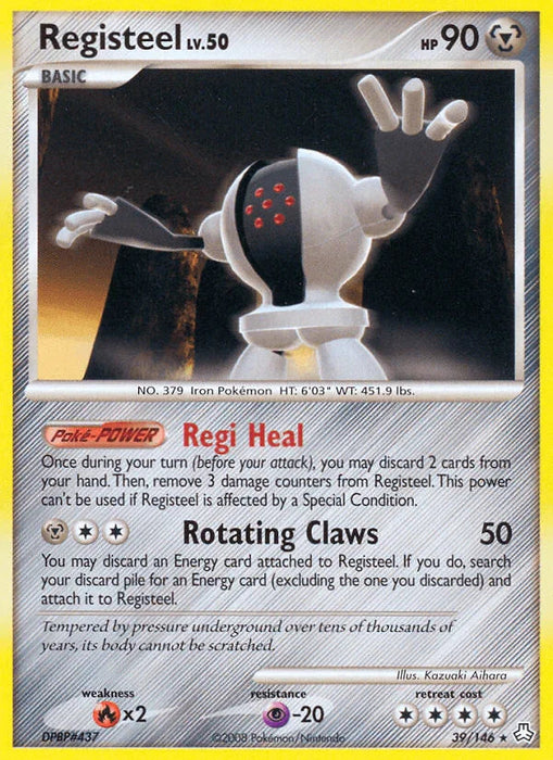 Registeel (39/146) [Diamond & Pearl: Legends Awakened] - for just $0.85! 