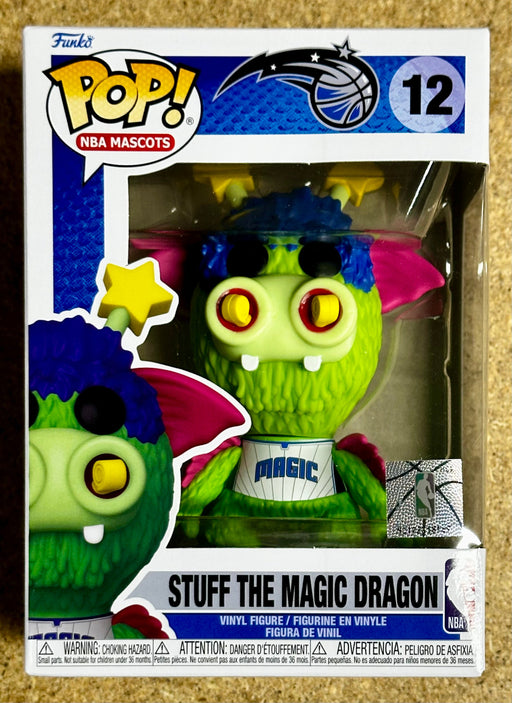 Funko Pop! NBA Mascots Stuff The Magic Dragon #12 Orlando Magic Mascot 2024 - for just $13! 