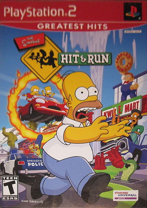 The Simpsons Hit & Run (Greatest Hits) (Playstation 2) - for just $0! 