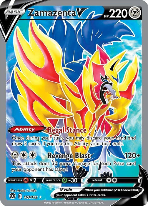 Zamazenta V (163/172) [Sword & Shield: Brilliant Stars] - for just $1! 