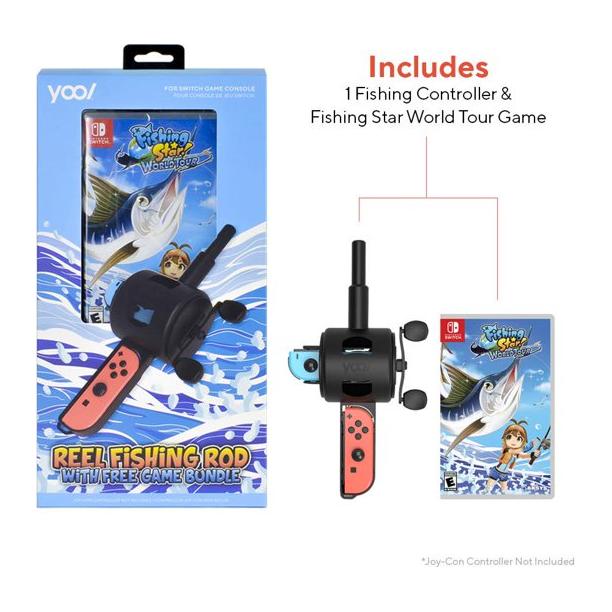 Fishing Star: World Tour With Reel Fishing Rod Bundle (Nintendo Switch) - Just $39.99! Shop now at Retro Gaming of Denver