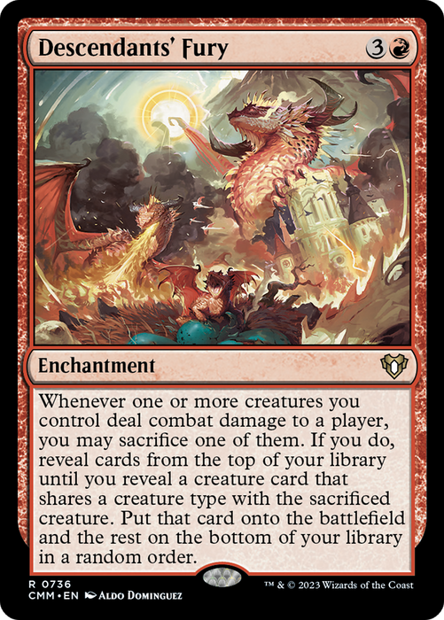 Descendants' Fury (CMM-736) - Commander Masters - for just $0.30! 