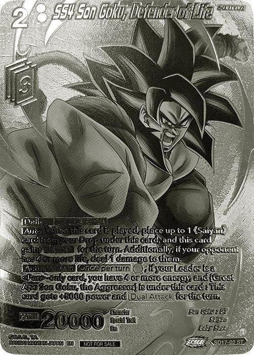 SS4 Son Goku, Defender of Life (2023 Offline Regionals Silver Print) (SD17-02) [Promotion Cards] - for just $15.75! 