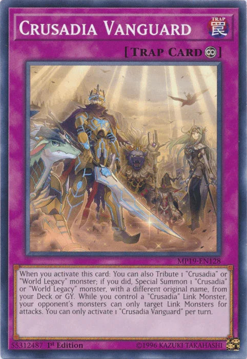 Crusadia Vanguard [MP19-EN128] Common - for just $0.10! 