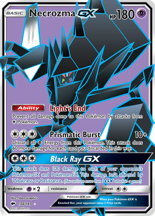 Necrozma GX (134/147) [Sun & Moon: Burning Shadows] - for just $1.85! 