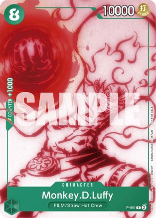 Monkey.D.Luffy (Starter Deck 11: Uta Deck Battle) (P-061) - One Piece Promotion Cards - for just $1.75! 