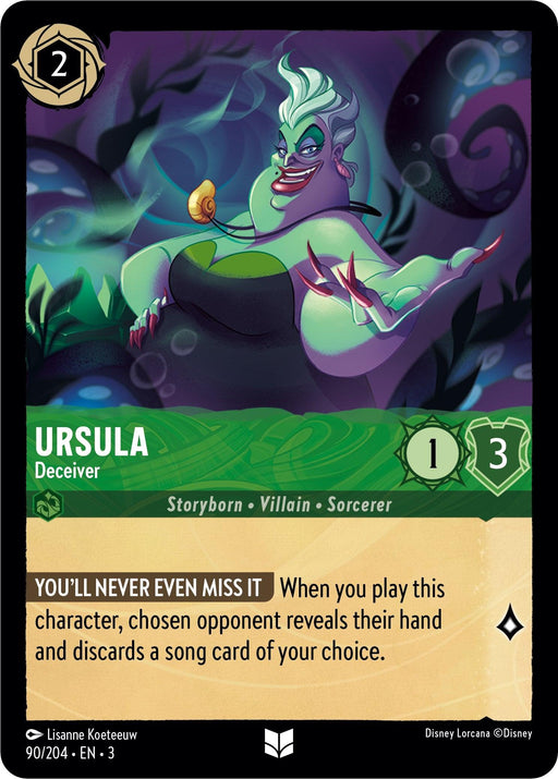 Ursula - Deceiver (90/204) - Into the Inklands - for just $0.10! 