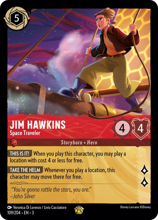 Jim Hawkins - Space Traveler (109/204) - Into the Inklands - for just $0.30! 