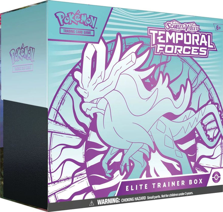 Pokemon: Scarlet & Violet - Temporal Forces Elite Trainer Box - Walking Wake - for just $59.99! 