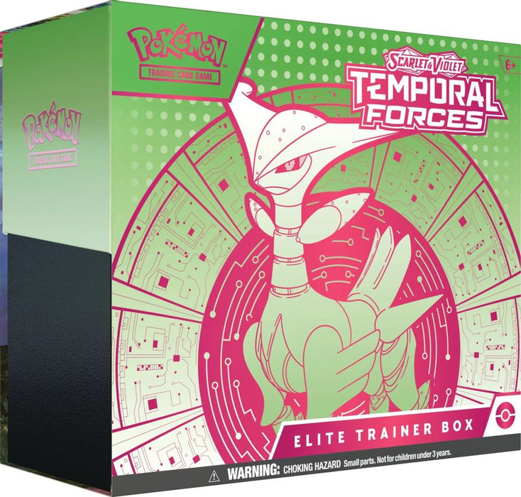 Pokemon: Scarlet & Violet - Temporal Forces Elite Trainer Box - Iron Leaves - for just $59.99! 