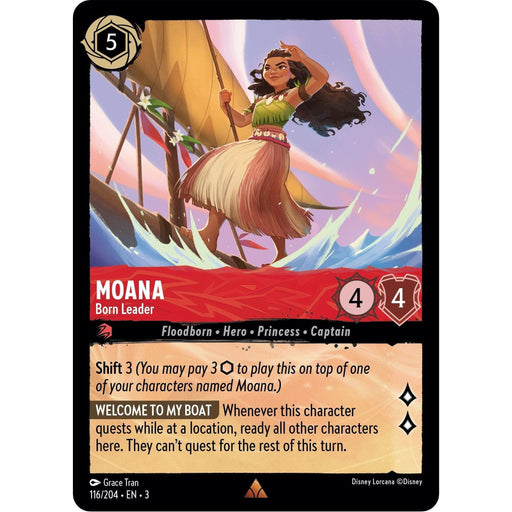 Moana - Born Leader (116/204) [Into the Inklands] - Just $0.10! Shop now at Retro Gaming of Denver