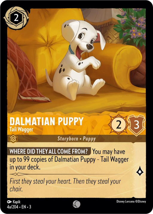 Dalmatian Puppy - Tail Wagger (4a/204) (4a/204) - Into the Inklands - for just $0.09! 