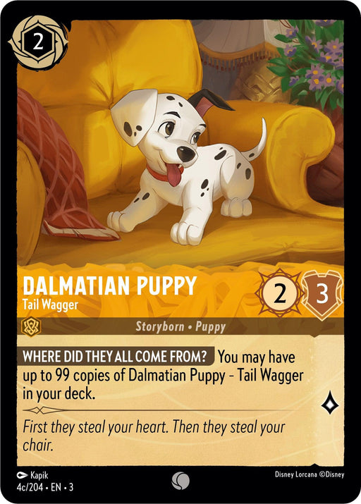 Dalmatian Puppy - Tail Wagger (4c/204) (4c/204) - Into the Inklands - for just $0.08! 