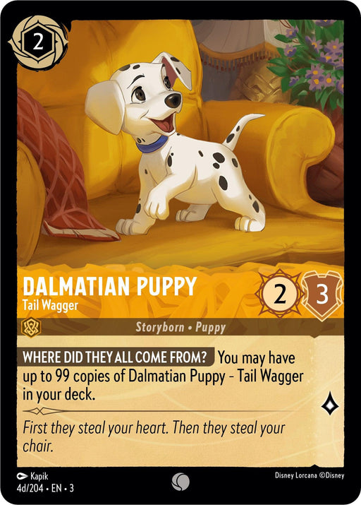Dalmatian Puppy - Tail Wagger (4d/204) (4d/204) - Into the Inklands - for just $0.09! 