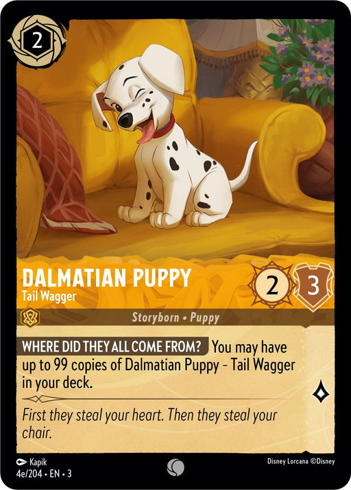 Dalmatian Puppy - Tail Wagger (4e/204) (4e/204) - Into the Inklands - for just $0.09! 