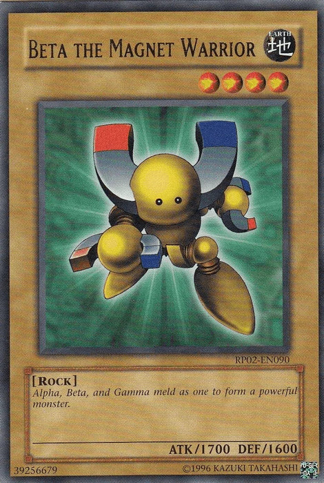 Beta The Magnet Warrior [RP02-EN090] Rare - for just $0.95! 