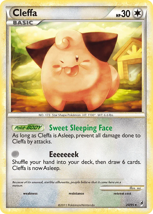Cleffa (24/95) [HeartGold & SoulSilver: Call of Legends] - for just $2.60! 