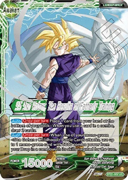Son Gohan // SS Son Gohan, The Results of Fatherly Training (2023 Championship Finals) (BT21-067) [Tournament Promotion Cards] - for just $0.10! 