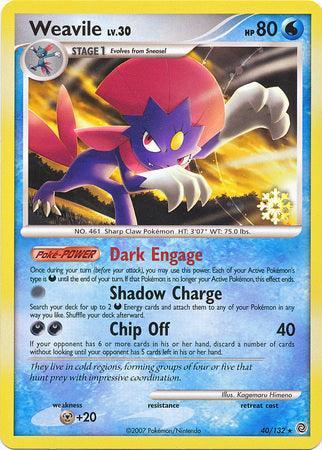 Weavile (40/132) [Countdown Calendar Promos] - for just $18! 