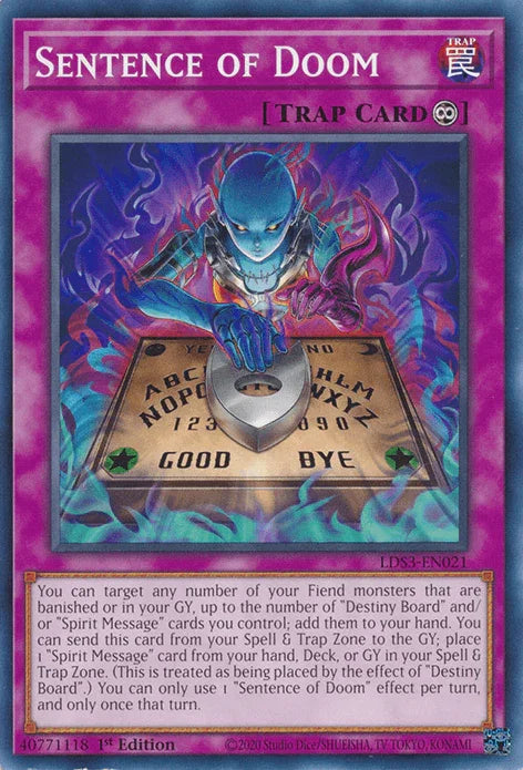 Sentence of Doom [LDS3-EN021] Common - for just $0.10! 
