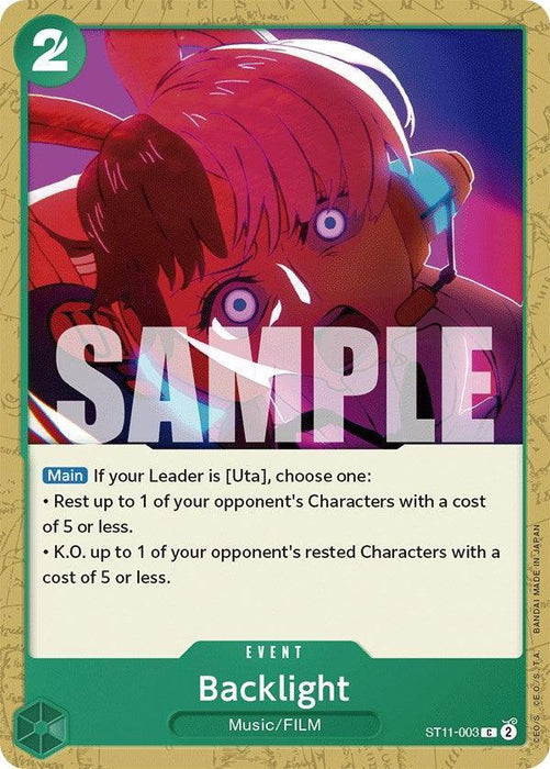 Backlight [Starter Deck: Uta] - for just $0.10! 