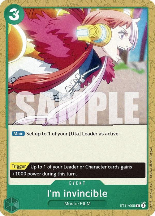 I'm invincible [Starter Deck: Uta] - for just $0.10! 