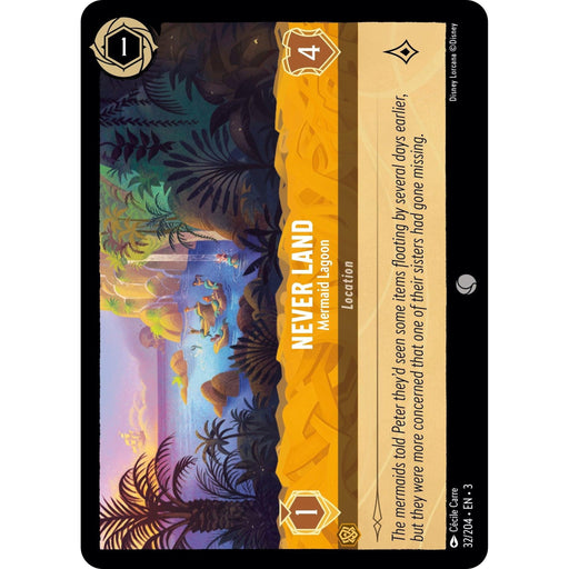 Never Land - Mermaid Lagoon (32/204) [Into the Inklands] - Just $0.05! Shop now at Retro Gaming of Denver