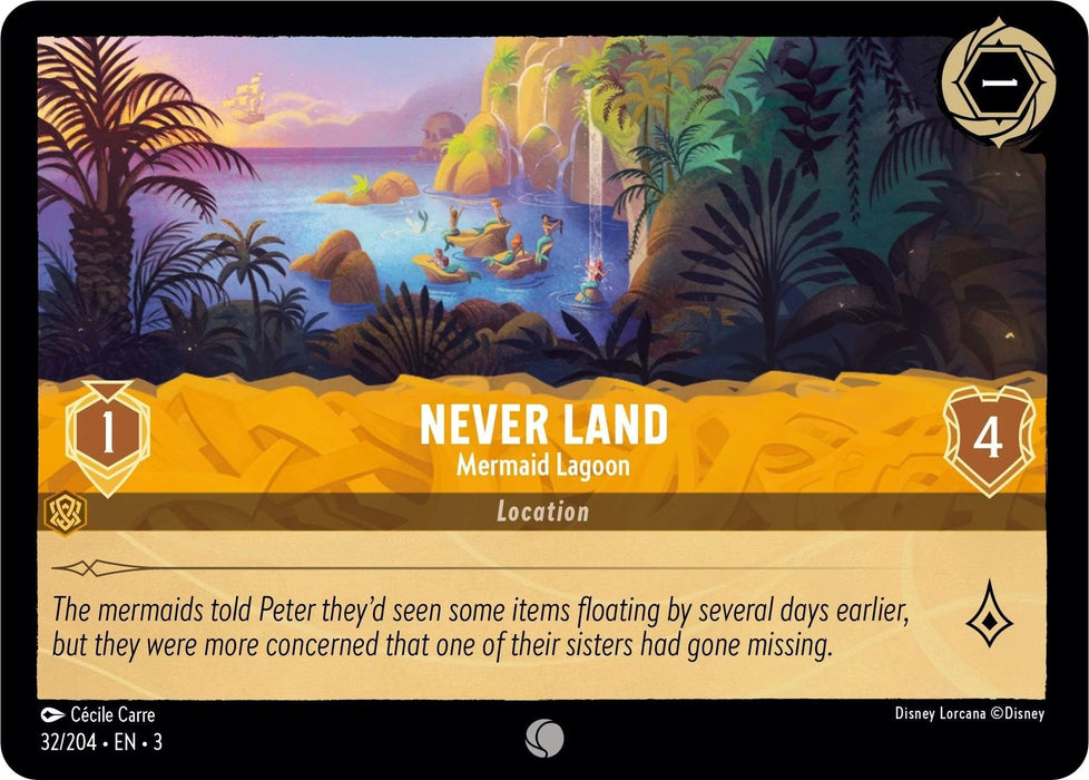Never Land - Mermaid Lagoon (32/204) [Into the Inklands] - for just $0.10! 
