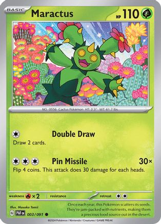 Maractus 003/091 - SV Paldean Fates - for just $0.05! 