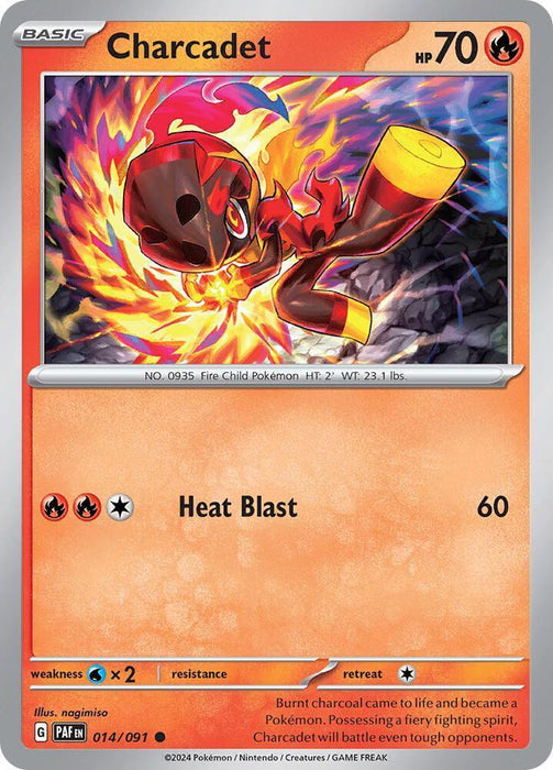 Charcadet (014/091) [Scarlet & Violet: Paldean Fates] - for just $0.10! 