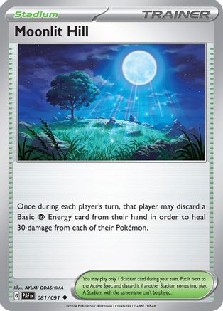 Moonlit Hill 081/091 - SV Paldean Fates - for just $0.03! 