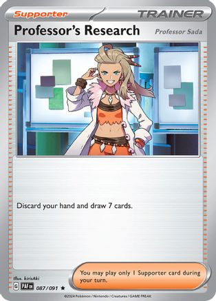 Professor's Research 087/091 - SV Paldean Fates - for just $1.40! 